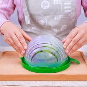 Ironstone Vegetable Bowl (Jeobest 1PC Salad Maker Cutter Bowl - Salad Bowl Cutter Chopper - Salad Cutter Bowl Vegetable Cutter Bowl - Salad Maker Cutter Bowl Speed Quick Chop Vegetable Cutter Fruit Slicer)