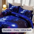 thumbnail image 2 of NTBED Galaxy Bedding Sets Outer Space Comforter Bed in a Bag 3D Printed Quilt for Children Boy Girl Teen Kids Queen 6Pcs, 2 of 9