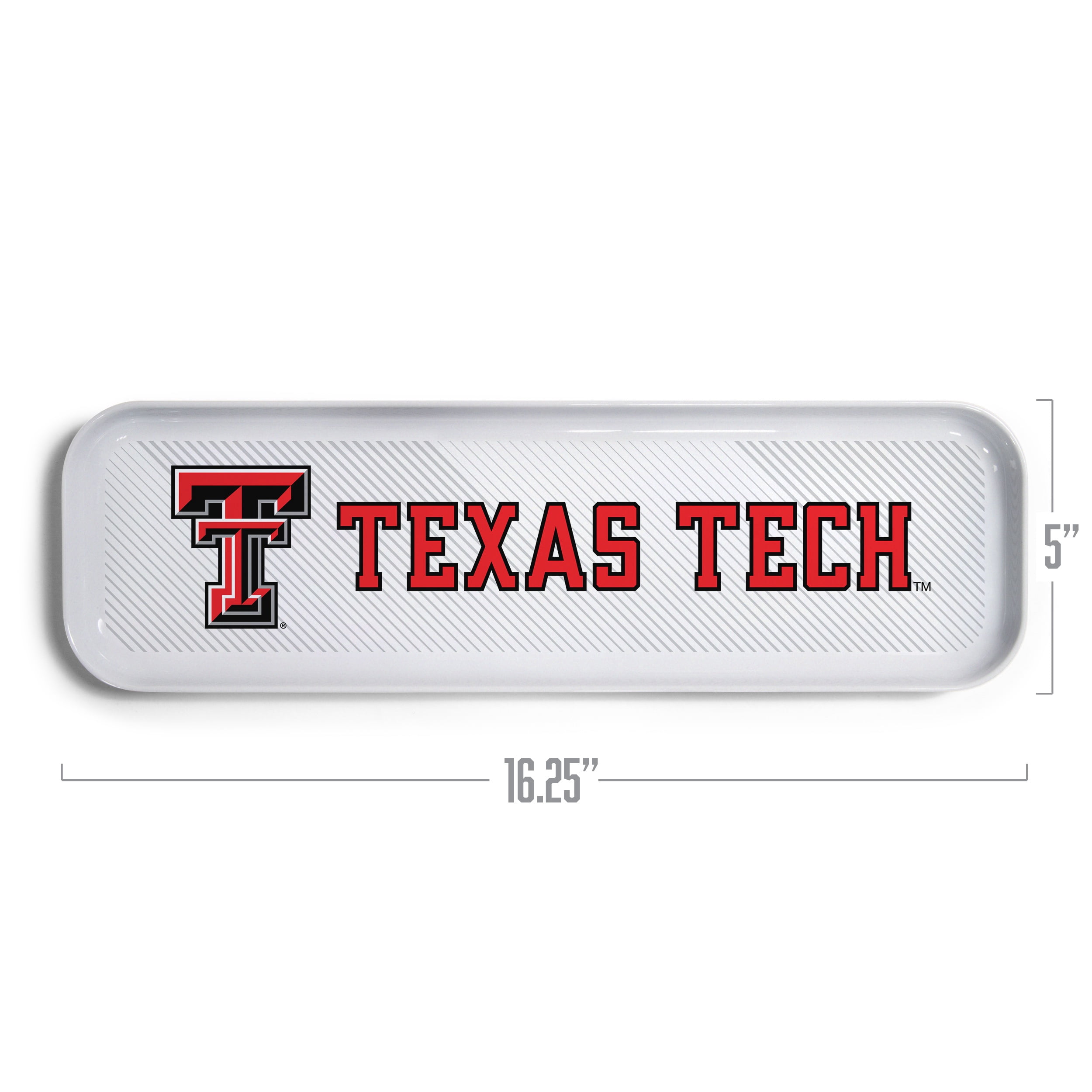 YouTheFan NCAA Texas Tech Red Raiders Small Snack Platter