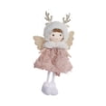 thumbnail image 1 of Adorno de muñeco de ángel colgante para de Navidad, decoración para de Navidad, decoración navideña para interiores, dormitorios, Rosa, 1 of 8