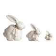 thumbnail image 5 of Sruoe Farmhouse Wooden Easter Bunny, Carrot Accent Rabbit Tabletop Ornament, Rustic Easter Decorations for Home Mantel Shelf Spring Gift, 5 of 7