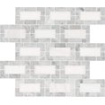 thumbnail image 3 of Mosaico de Mármol Pulido MSI Bianco Dolomite Lynx, 3 of 5