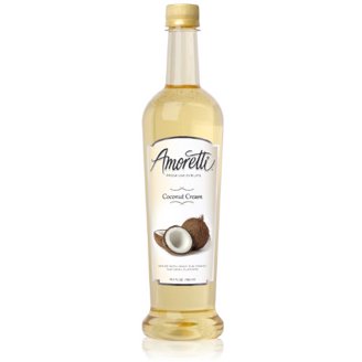 Amoretti Premium English Toffee Syrup - 25.4 Oz Bottle For Coffee, Lattes, Baking & Cocktails