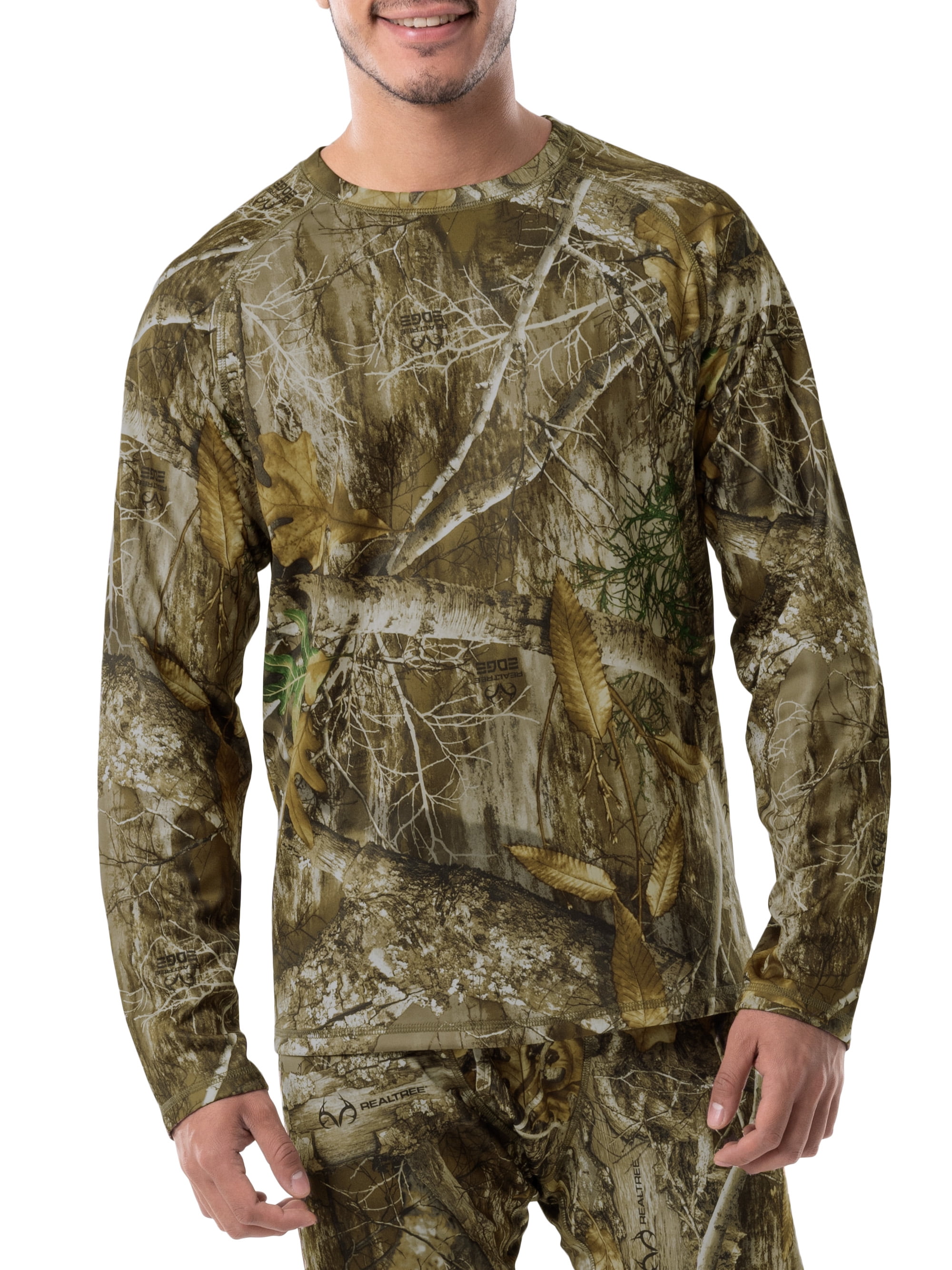 realtree heavyweight fleece thermal top