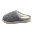 thumbnail image 4 of Women's Fuzzy Slippers Warm Cozy Indoor Slip on Shoes Soft Sole Winter Warm Comfortable Home Footwear, 4 of 4