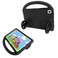 thumbnail image 5 of Allytech Kids Case for Samsung Galaxy Tab A8 10.5" 2022 SM-X200/X205/X207, Silicone EVA Cute Car Design Hanlde Stand Shockproof Lightweight Kids Friendly Case for Girls Boys - Black, 5 of 5