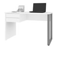 thumbnail image 3 of Petite table de bureau 48L avec Patte de Métal en U Solay de Bestar, blanc clair, 3 of 4