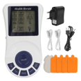 thumbnail image 2 of Digital Pulse Massager Electronic Pulse Massage Machine Pulse Voice Massager with Electrodes PadsEU Plug 100‑240V, 2 of 5