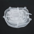 thumbnail image 3 of Couvercle de conservation des aliments, Delaman 6 pièces/ensemble emballage extensible universel couvercle de conservation des aliments outils de cuisine couvercle de joint en Silicone alimentaire, 3 of 8