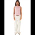 thumbnail image 4 of Blusas Casuales Sin Mangas para Mujer, Blusas de Trabajo Fruncidas, Ajustadas, Camisas de Moda 2025 Rosa L, 4 of 7