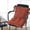 Coffee, variant on 2 Recliner Conjoined Cushion Chair Pads with Ties, Non Slip Chair Cushions with Detachable Back Supports, Thickened Memory Foam Seat Cushion for Office Dining Room Seat With Lumbar Support Cushion
