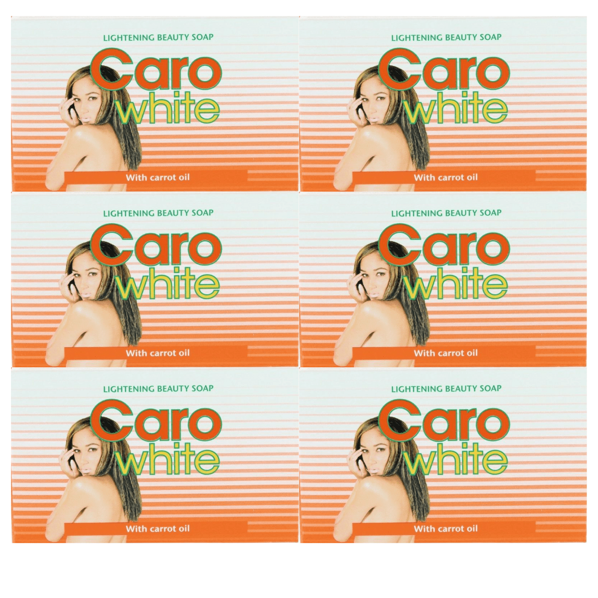 Caro White Soap 6.3oz (Pack of 6) Caro White Soap 6.3oz (Pack of 6)