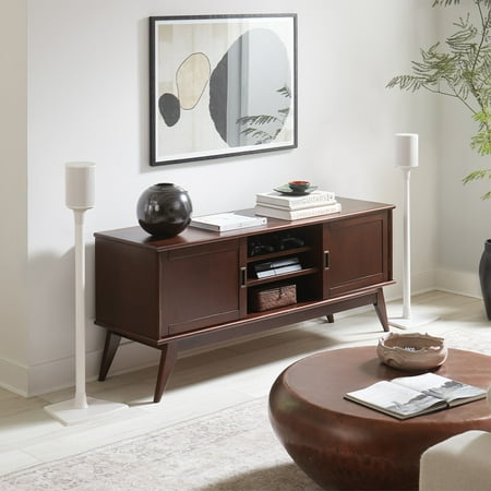 Sanus - Wireless Speaker Stands for Sonos Era 100  (Pair) - White