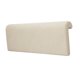 thumbnail image 3 of Cojín de cabecera de esponja suave con soporte para almohada individual, ideal para dormitorios y oficinas. Blanco, 3 of 9