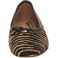 thumbnail image 2 of am Edelman Meadow Tan Multi Slip On Squared Toe Bow Detailed Ballet Flats (Tan Multi, 7.5), 2 of 6