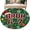 Dark Green, variant on Red Christmas 2'x6' Runner Rugs for Hallway Kitchen Bedside Non Slip, Cartoon Xmas Snowflakes Trees Bells Wreaths Entryway Rug Runners with Rubber Backing, Long Carpet Runner for Laundry Room