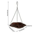 thumbnail image 7 of Utoimkio Outdoor Hanging Bird Feeder Tray,Metal Platform Feeders for Birds Outside,Seed Tray for Bird Feeders,Garden Decorations for Wild Backyard Attracting Birds, 7 of 7
