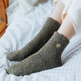 thumbnail image 3 of Calcetines de suelo para el hogar Calcetines para dormir calcetines de medio tubo de terciopelo Zhivalor CPB-US-XD1243-3, 3 of 5
