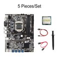 thumbnail image 3 of Methold 1 juego LGA 1155 B75 placa B75 placa base 2xDDR3 chip de memoria G1620 CPU actualizado de alta tecnología B75 caja de Control de accesorios para Juegos de teclado y mouse para computadora, 3 of 6