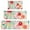 Pioneer Flower Floral-3, variant on Pioneer Flower Floral Print Pattern Kitchen Rugs Sets Of 3,Kitchen Runner Rugs Non Skid Washable,Decorative Kitchen Floor Mats for Kitchen,Sink,Laundry,17"x30"+ 17"x47" + 17"x59"