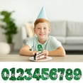 thumbnail image 2 of JoyMoreHome Soccer Candle Green Number 0-9 Candles 0-9st Birthday Candles for Cake and Cupcake Topper Party Decorations Decor Supplies Favors, 2 of 3