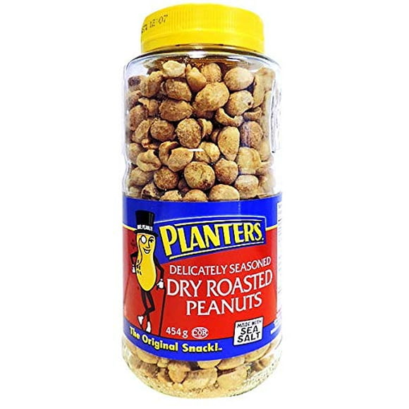 Planters Dry Roasted Peanuts 454G (Case Of 12) 5.44 Kg
