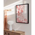 thumbnail image 4 of HAUS AND HUES Blush Pink Wall Decor Champagne Flutes Champagne Print Pink Wall Art for Bedroom Glam Wall Decor Glam Room Decor for Women Pink Pictures Glam Decor for Wall | UNFRAMED 12” x 16”, 4 of 4