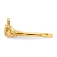 thumbnail image 4 of 14k Yellow Gold Claddagh Ring Celtic, 4 of 9