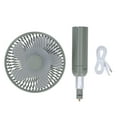 thumbnail image 2 of Ventilador Portátil De Mano, Suministro De Viento Súper Ancho, Soporte Retráctil, Cabezal De Agitación Automática, Ventilador De Escritorio Plegable Con Batería Recargable, 2 of 7