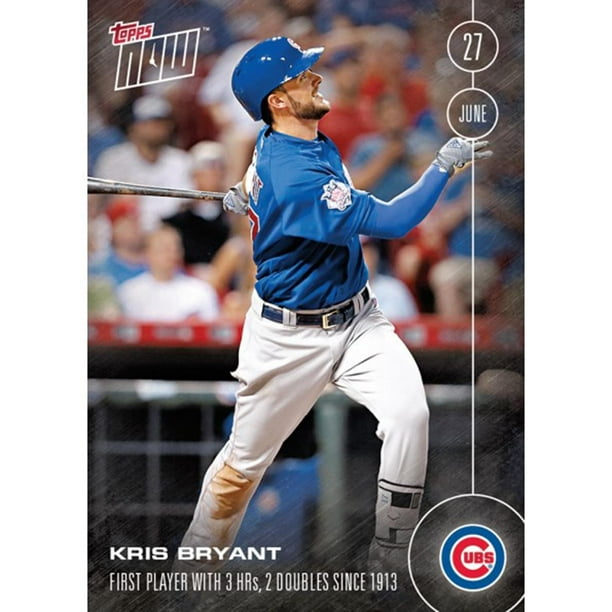 Topps Maintenant Chicago Petits Kris Bryant MLB 2016 Carte 186 Carte à Collectionner