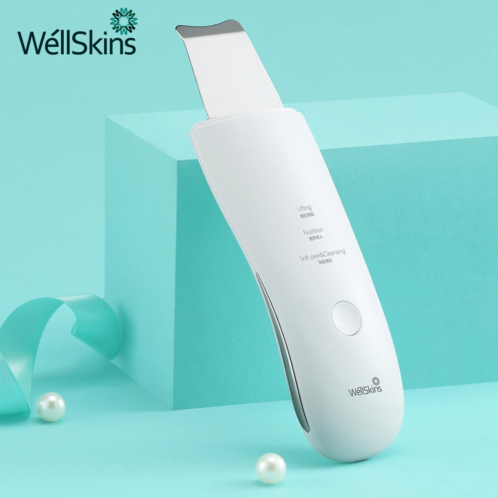 WéllSkins Facial Scrubber Deep Cleansing Exfoliating Skin Care