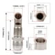 thumbnail image 4 of Kenally Conector de E-VAC de escape de coche, accesorio de mantenimiento de reparación de pieza de repuesto de modificación de vacío de Vehículos, repuestos y accesorios Mis, 4 of 6