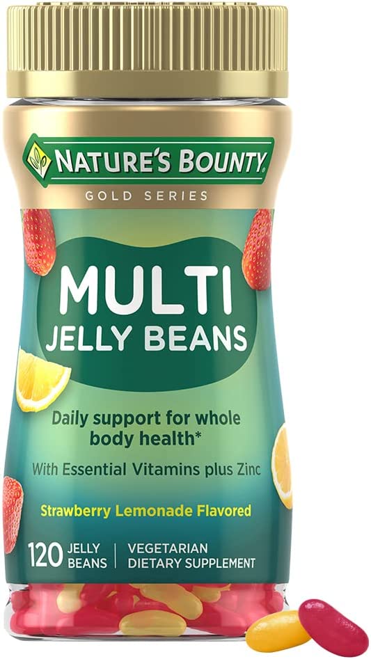 Nature's Bounty Multi Jelly Beans, with Zinc, Biotin, Vitamins A, D, E