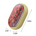 thumbnail image 2 of PAVEOS USB Rechargeable Hand Warmer Clearance Sale Smart Hand Warmer USB Charging Instant Heating Mini Portable Hot Long Life Heater Yellow-q, 2 of 5