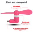 thumbnail image 3 of Pequeño ventilador USB mini ventilador USB portátil respetuoso con el medio ambiente 1 W para regalos bancarios teléfono AndroidOS viajes en climas cálidos al aire libre ANGGREK  Otros, 3 of 8