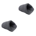 thumbnail image 4 of Greeniant Cómoda perrera para perros Fácil de limpiar y mantener Casa con cama para mascotas con forma de zapatilla para gatos gris XS > gris XS,&amp;gt; 2Conjunto, 4 of 6