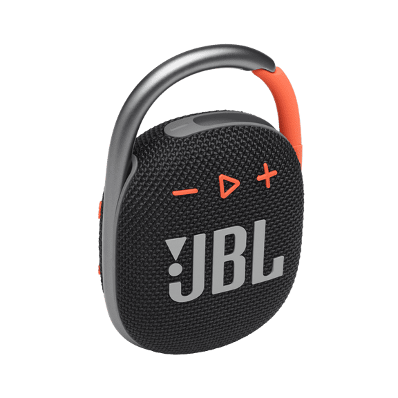 JBL Clip 4 Portable Speaker, 1 Speaker, Water Resistant, Black