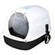 thumbnail image 4 of Caja de arena para gatos Sunnimix Bandeja de arena para gatos completamente cerrada Negro, 4 of 8