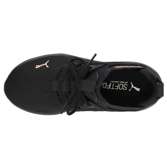 PUMA Womens Softride Enzo Nxt Wide Running Sneakers Shoes - Black - Size 10 M