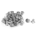thumbnail image 2 of Uxcell M6 x 10mm 304 Stainless Steel Hex Socket Countersunk Flat Head Screw Bolts (30-Pack), 2 of 2