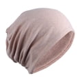 thumbnail image 4 of Milaget Femmes Hommes Coton Doux Bonnet Ample Décontracté Bonnet de Chimiothérapie Décontracté Kaki, 4 of 6