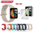 thumbnail image 2 of Correa De Reloj Para Mi Watch Lite 2 De Repuesto De Silicona Para Redmi 2 Pulsera Con Funda Protectora, 2 of 4