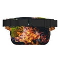 thumbnail image 3 of Balery Tennis Ball In Fire1 Mochila Cinturón para Mujeres y Hombres, Bolsa de Cintura Impermeable de Doble Capa con Correa, 3 of 9