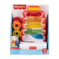 thumbnail image 6 of Fisher-Price Drop Through Rock-a-Stack Baby & Toddler Developmental Activity Toy, 5 Coins, 6 of 6