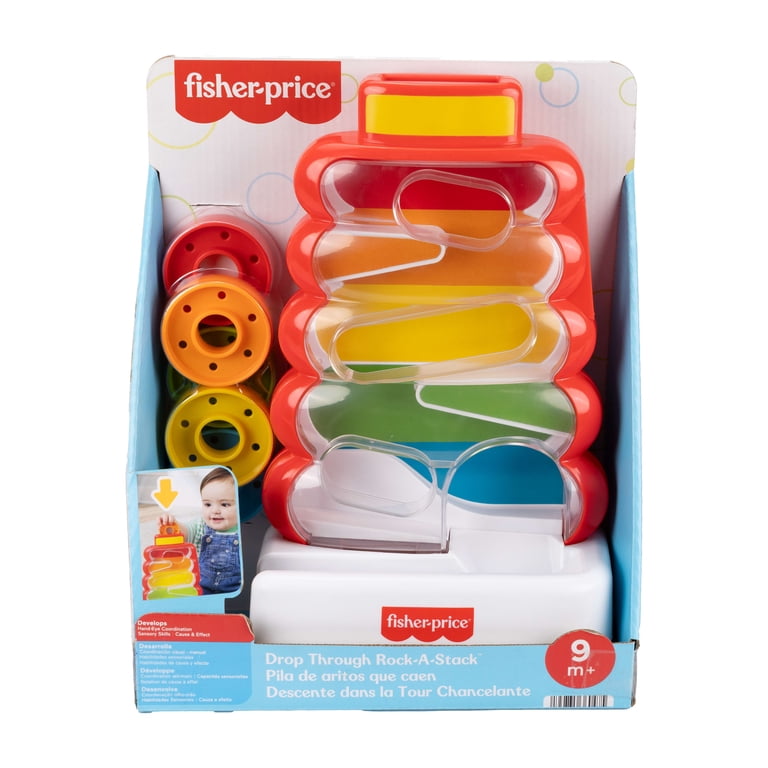 Fisher-Price Drop Through Rock-a-Stack Baby Activity Toy photo 6