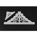 Fondant Icing Cutter Set 2/pkg-tiara - Walmart.com