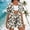 Set-96Dark Blue, variant on LEWKW Women's Boho 3 Piece Outfits Floral Print Kimono Cardigan Crop Top & Shorts Sets Summer Beach Vacation Lounge Wear Matching Cover up Suits