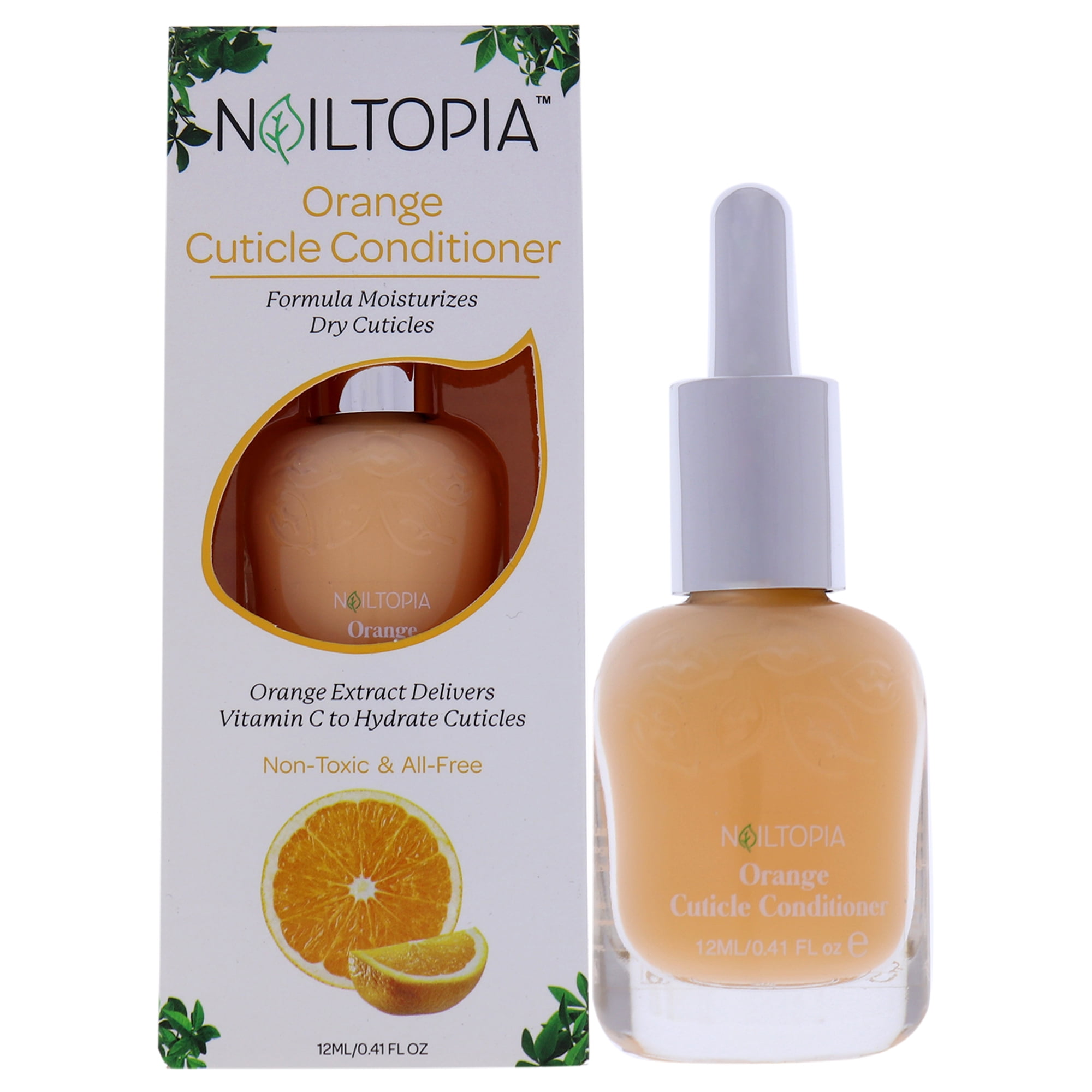 Nailtopia Cuticle Conditioner Orange, 0.41 oz Nail Treatment