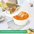thumbnail image 3 of Yayeee Pot Holders Kitchen Heat Resistant with Pocket 7"x9.8" Cotton Oven Cooking Hot Pads, Party Of Cats, 3 of 7