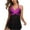 Purple, variant on TIHLMK Beachwear For Women Women Plus Size Print Tankini Swimjupmsuit Swimsuit Beachwear Padded Swimwear
